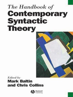 cover image of The Handbook of Contemporary Syntactic Theory